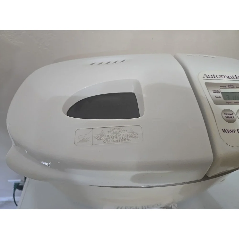 West Bend Automatic Bread & Dough Maker Model 41052 American Made 1999